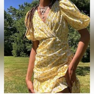 Anthropologie Rahi Petra Floral Miki Dress. Size Large